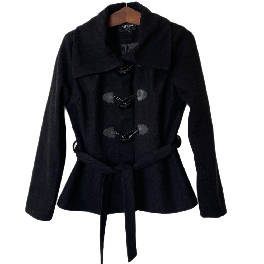 RIVER ISLAND Wool blend coat